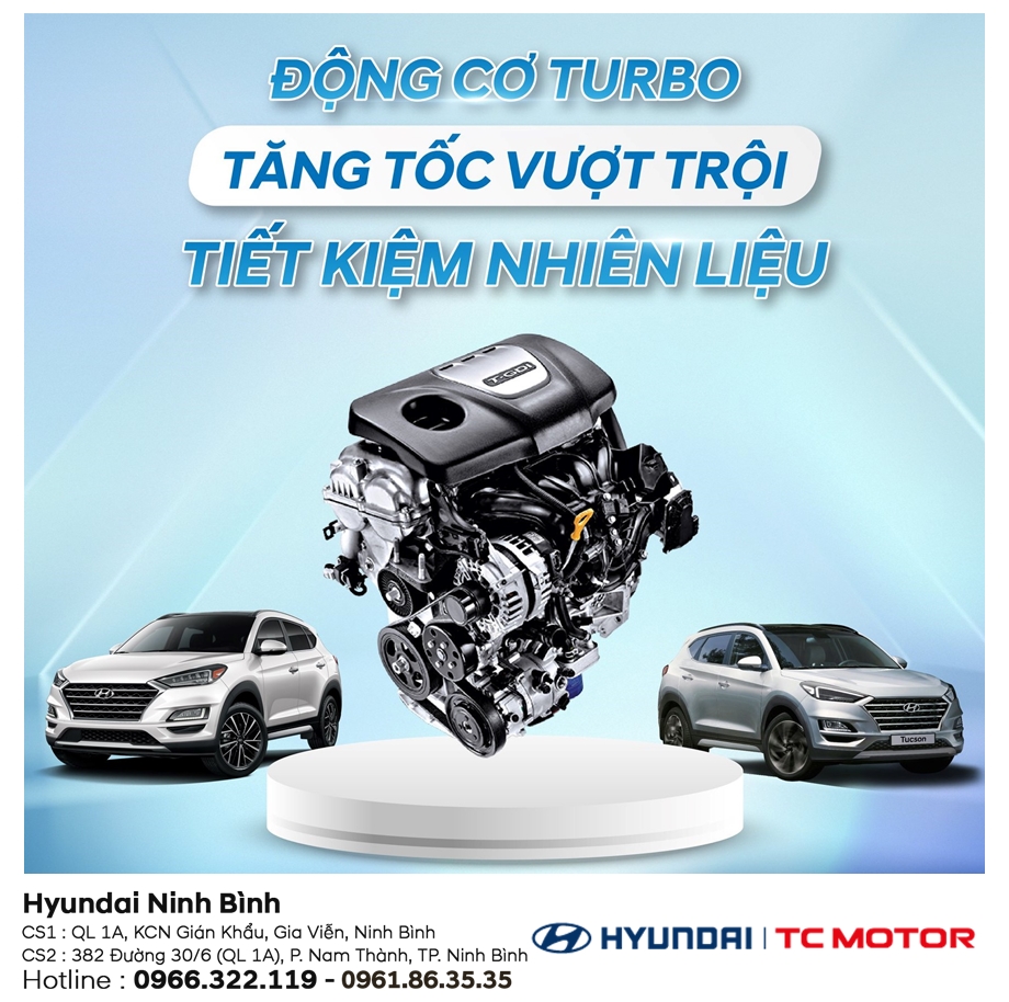 TĂNG TỐC ĐỘNG CƠ, TIẾT KIỆM NHIÊN LIỆU VỚI ĐỘNG CƠ 𝐓𝐔𝐑𝐁𝐎 TỪ HYUNDAI TUCSON